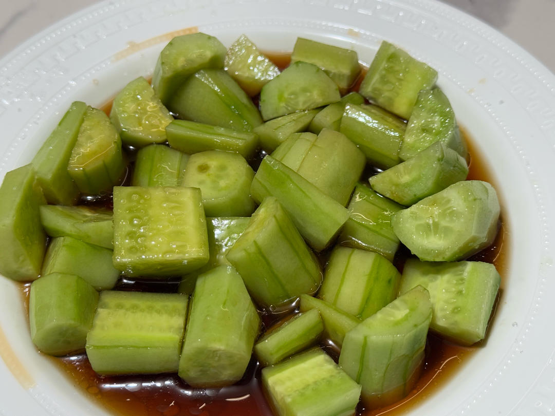 清爽版拌黄瓜（孕妇友好）