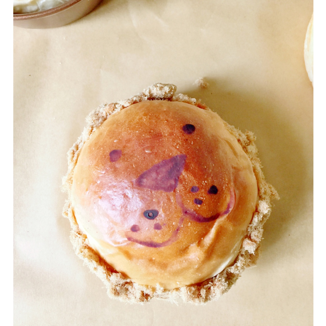 肉松海苔小狮子面包