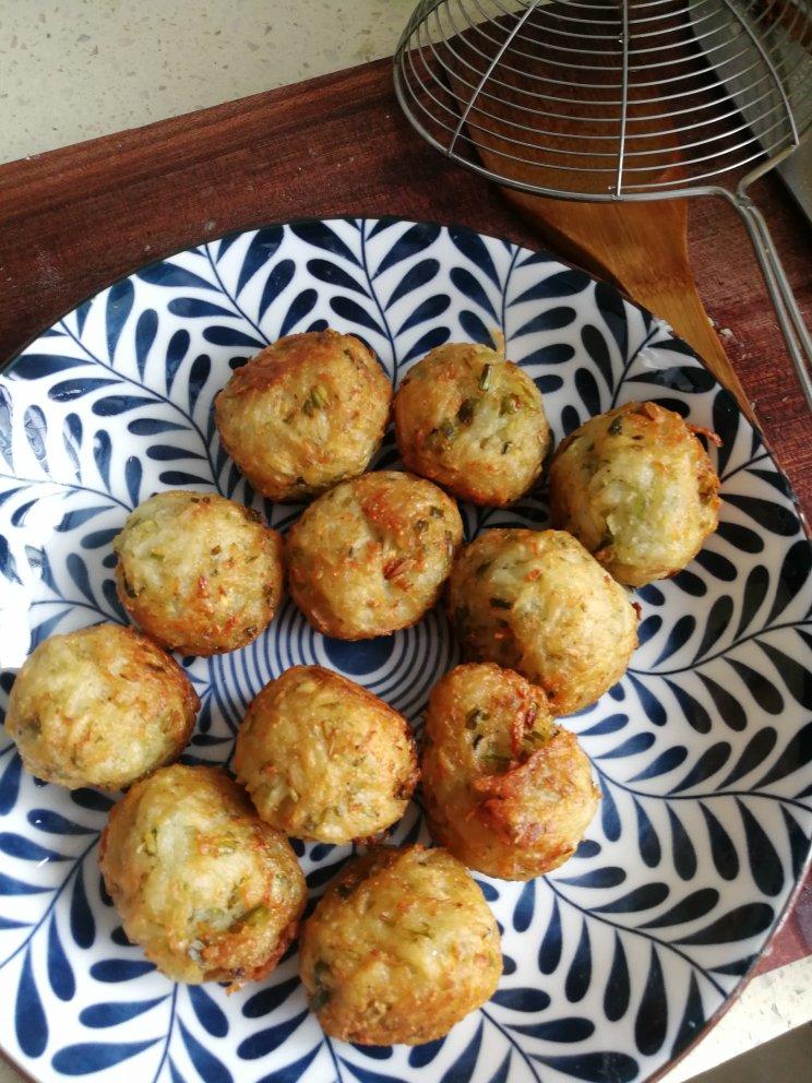 外公的炸藕圆（炸藕丸子）