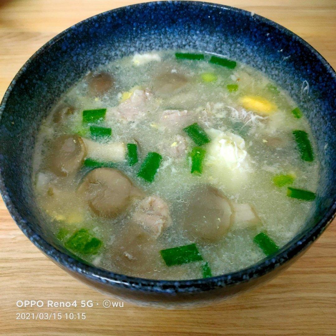平菇瘦肉汤