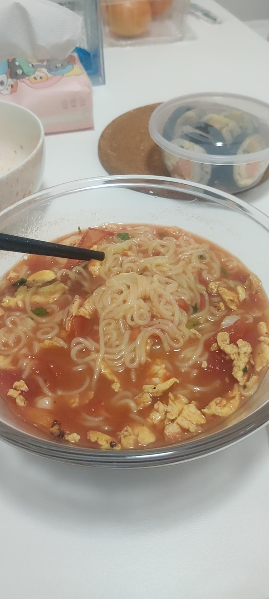 西红柿鸡蛋鸡蛋打卤面