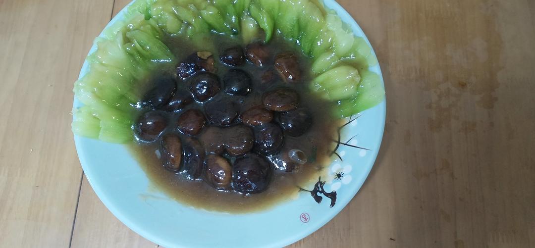 蚝油香菇小油菜