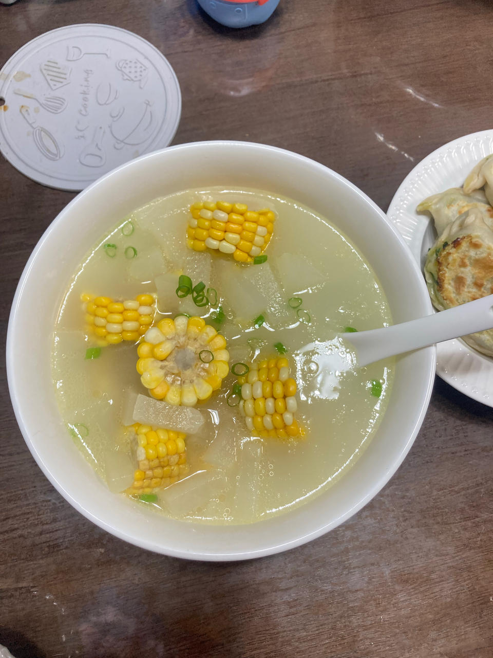 ✨美味减脂汤❗️鲜甜好喝的玉米冬瓜汤