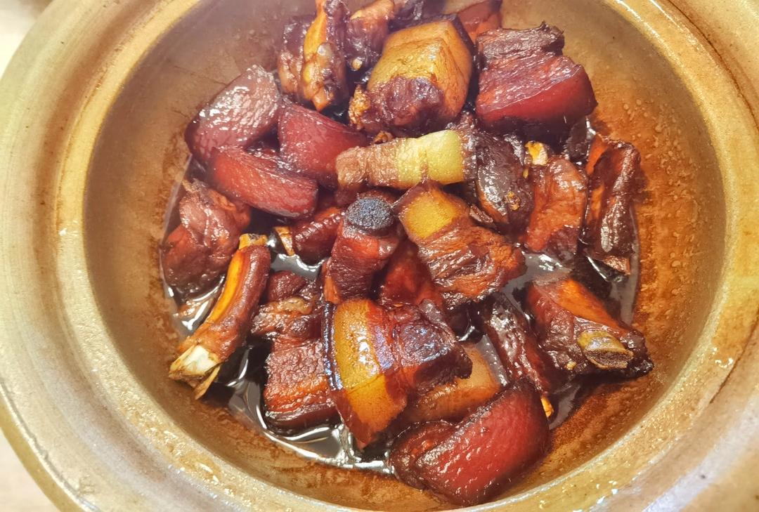 不硬不柴、果味红烧肉