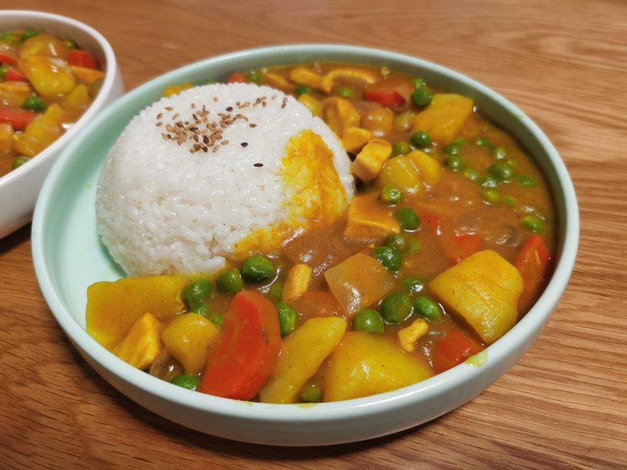 咖喱鸡饭