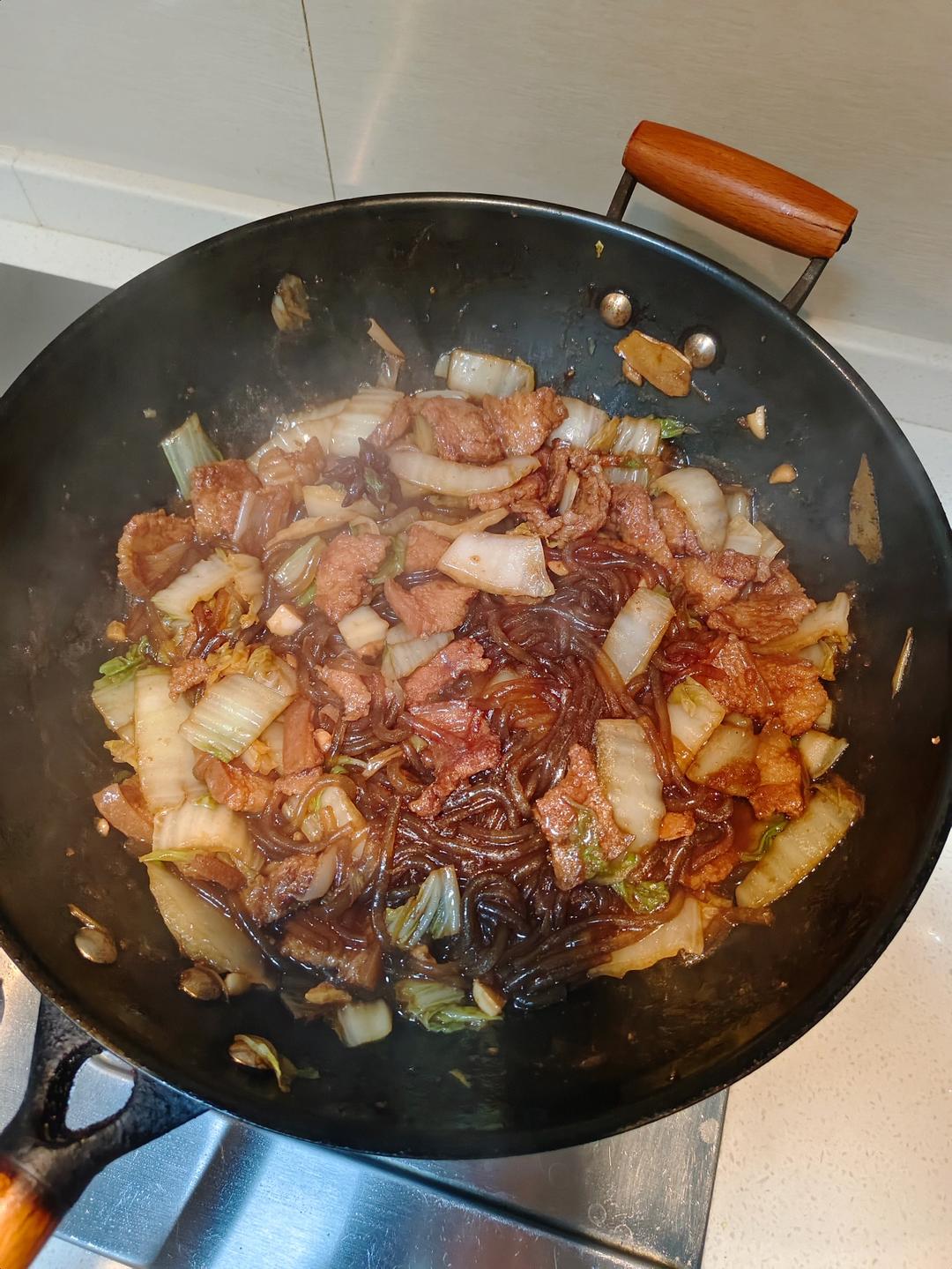 猪肉白菜炖粉条