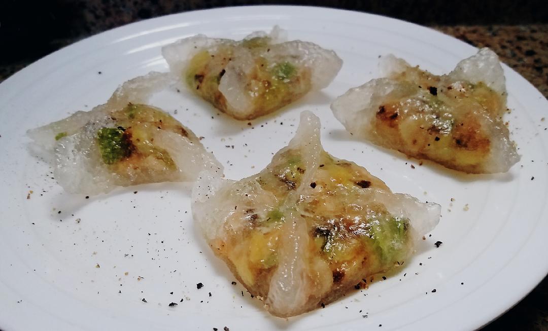 野菌饺子的做法