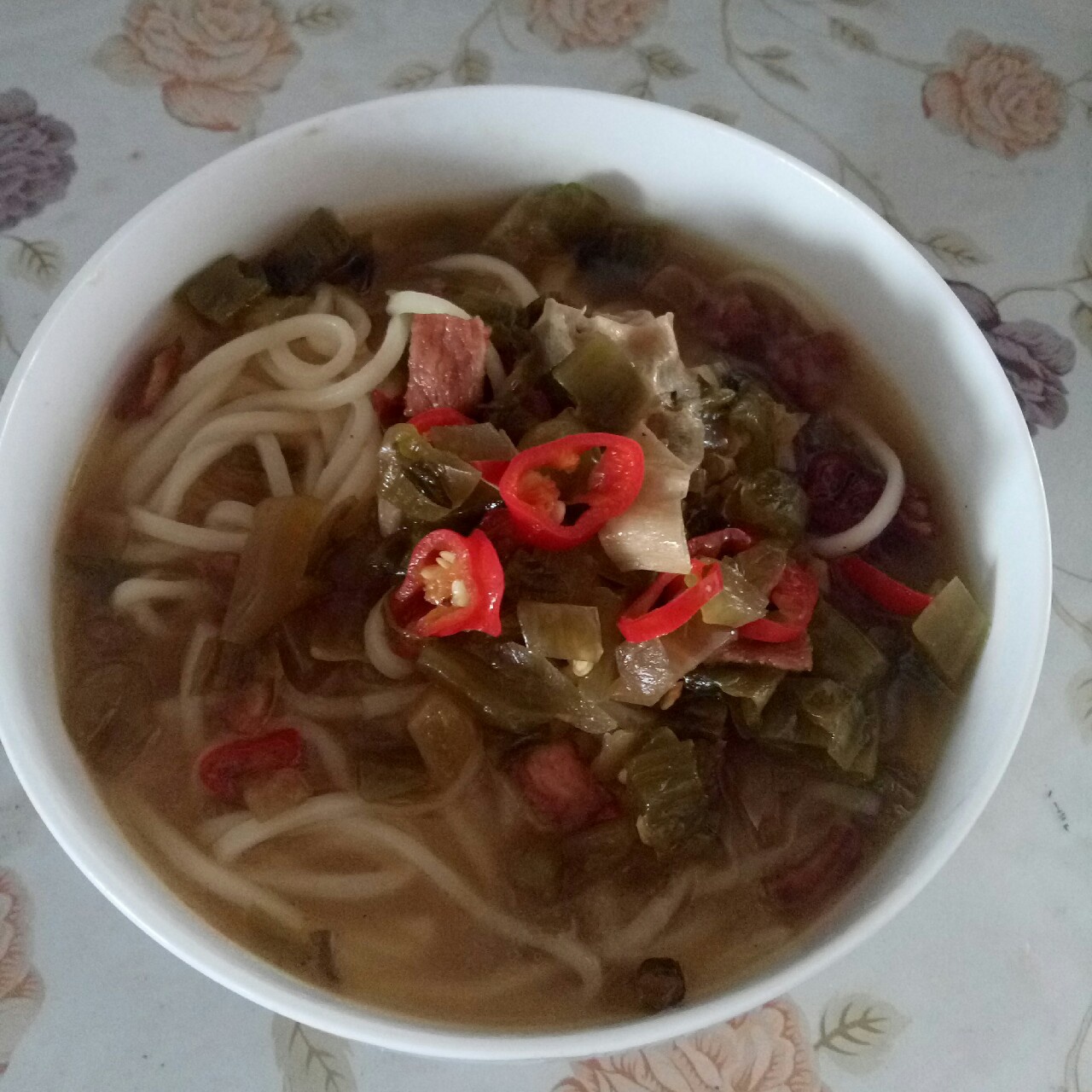 酸菜面