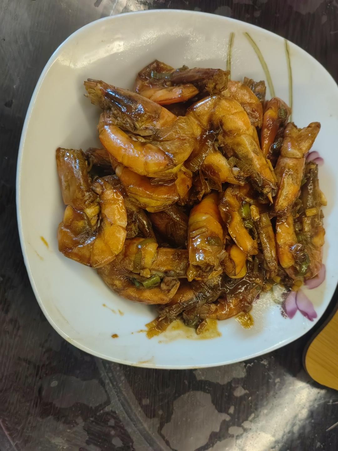 家庭版油焖大虾