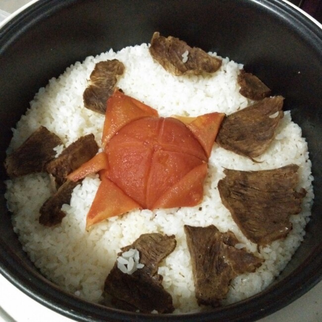 一整个西红柿饭~