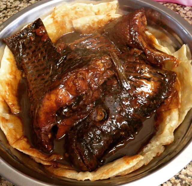 【易操作好吃】家常版鱼头泡饼