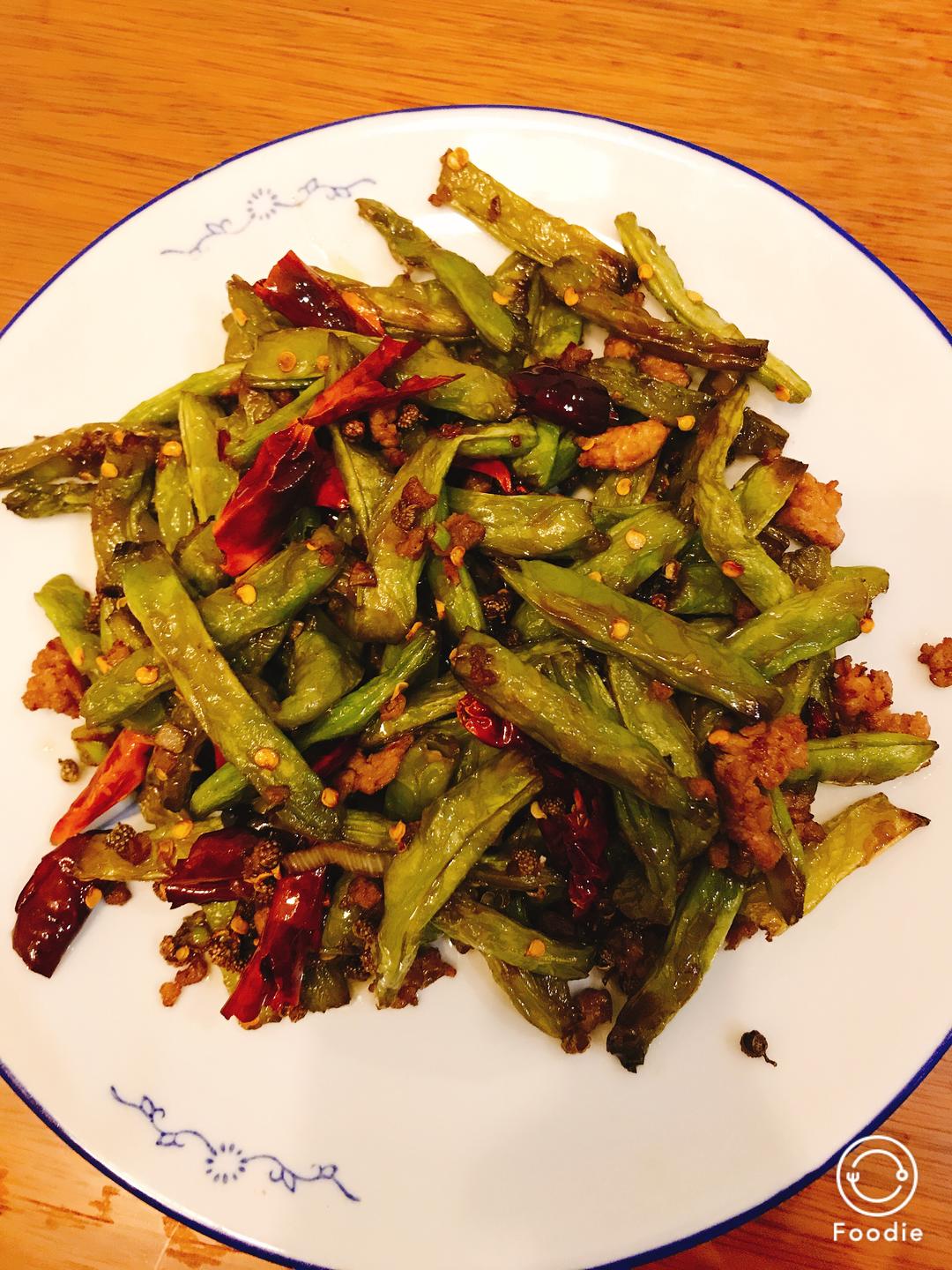 家庭版干煸豆角