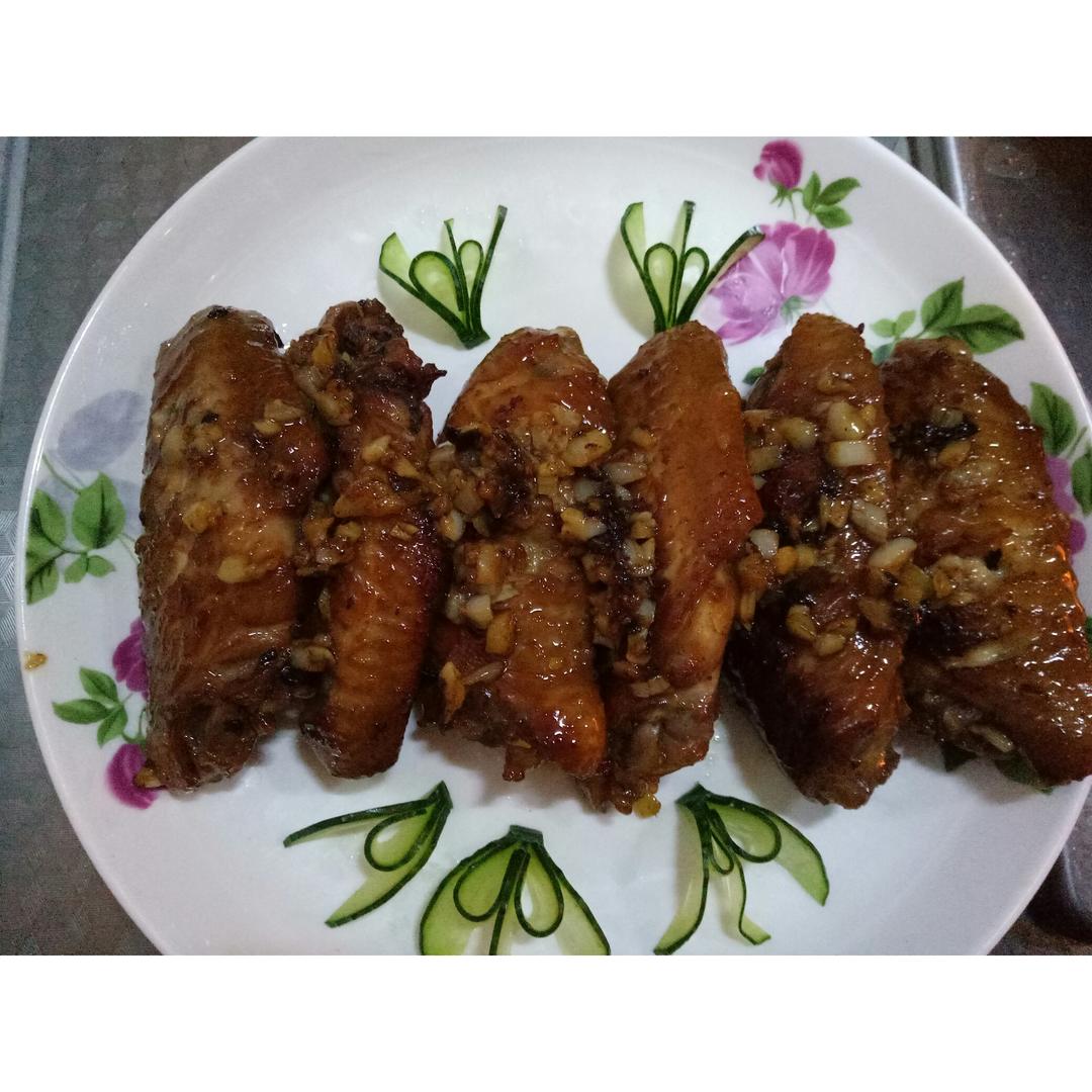 蒜香鸡翅