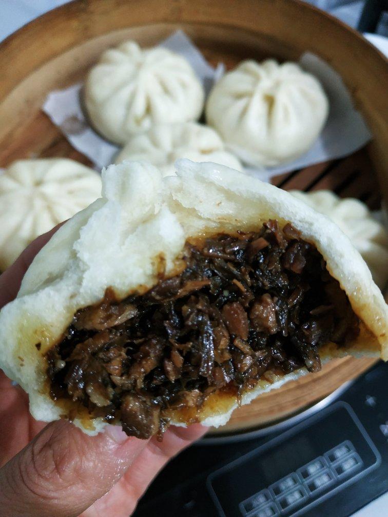 梅干菜肉包-无敌包子皮【墙裂推荐~！！！】