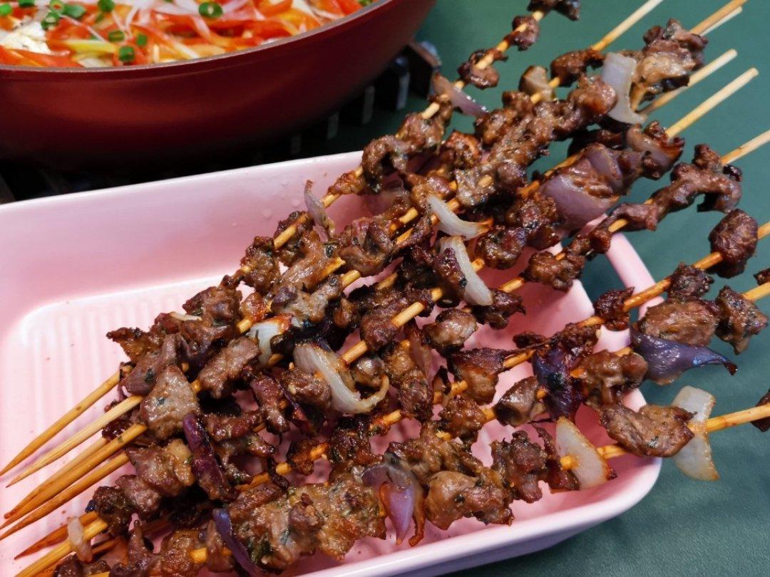 烤羊肉串
（烤箱版）