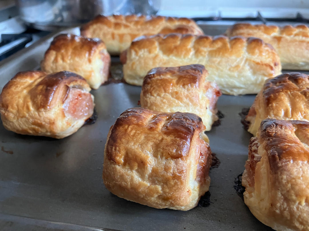 超简易英式香肠卷Sausage Roll的做法