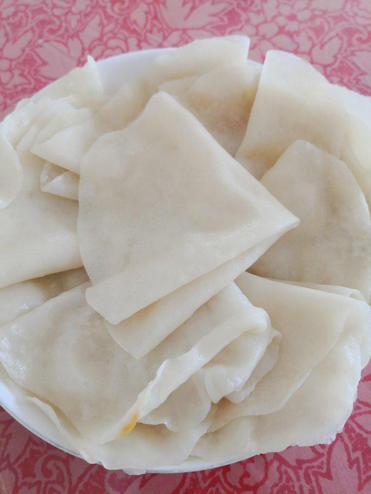 春饼   轻松一次做出十几张的春饼皮
