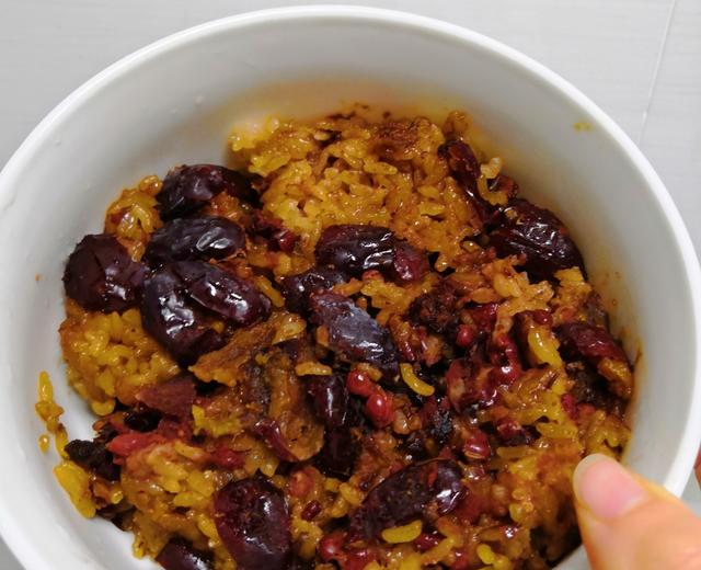 快手甑糕(高压锅镜糕)无需浸泡过夜的做法