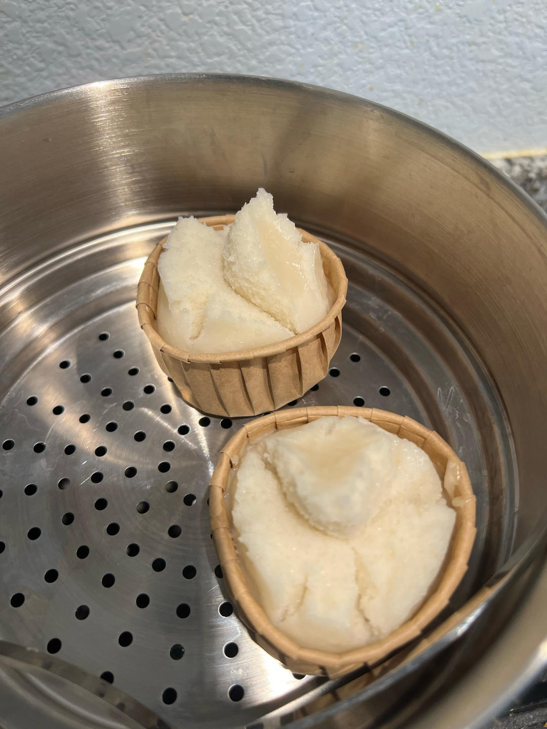 一次成功的开花米糕