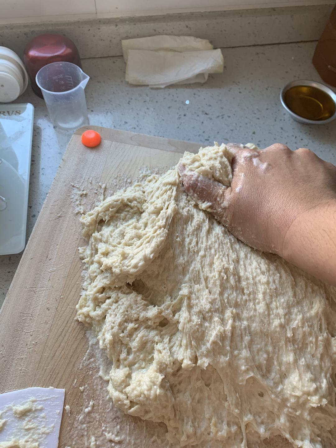 纯奶手撕吐司的做法 步骤1