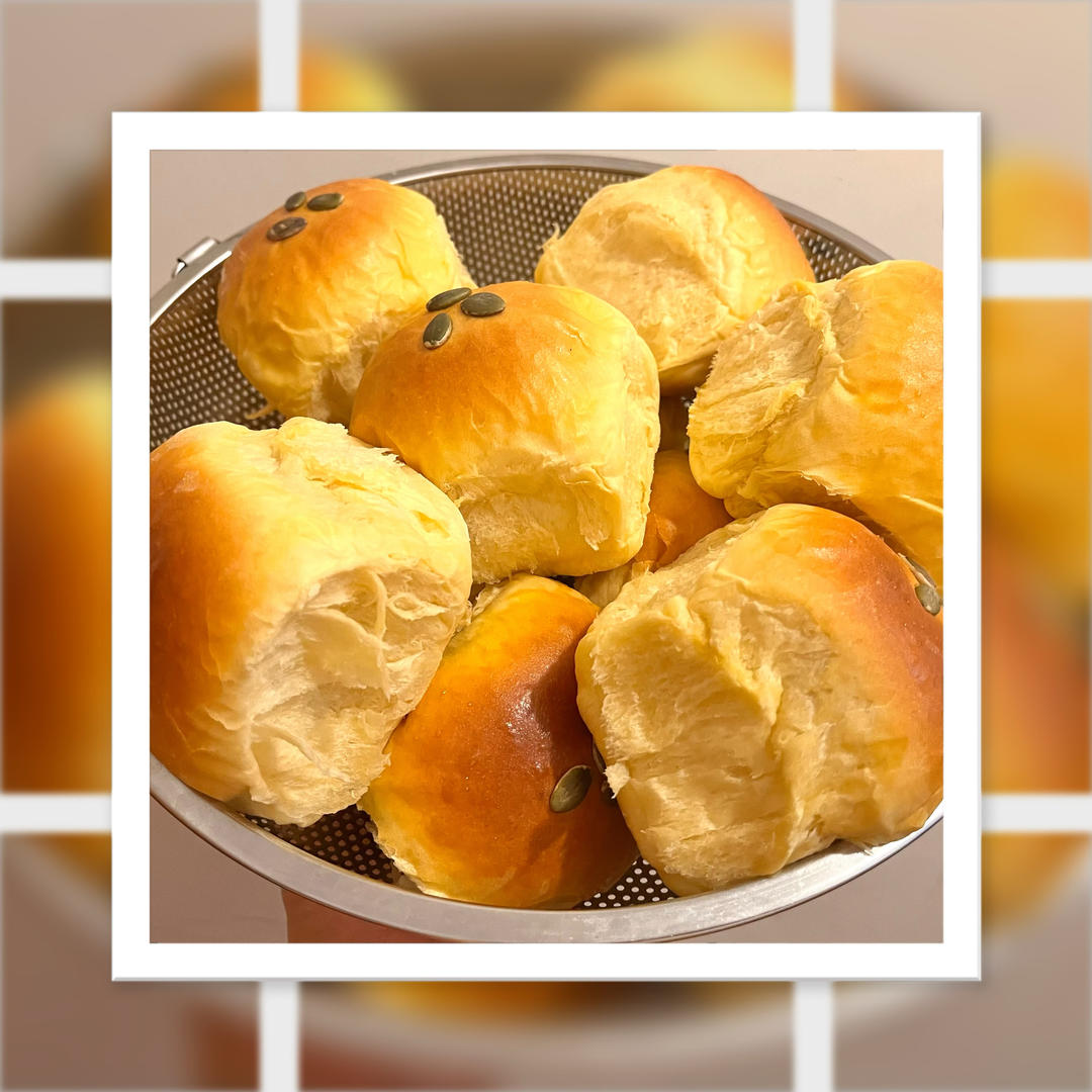 如棉花般松软的海苔肉松面包