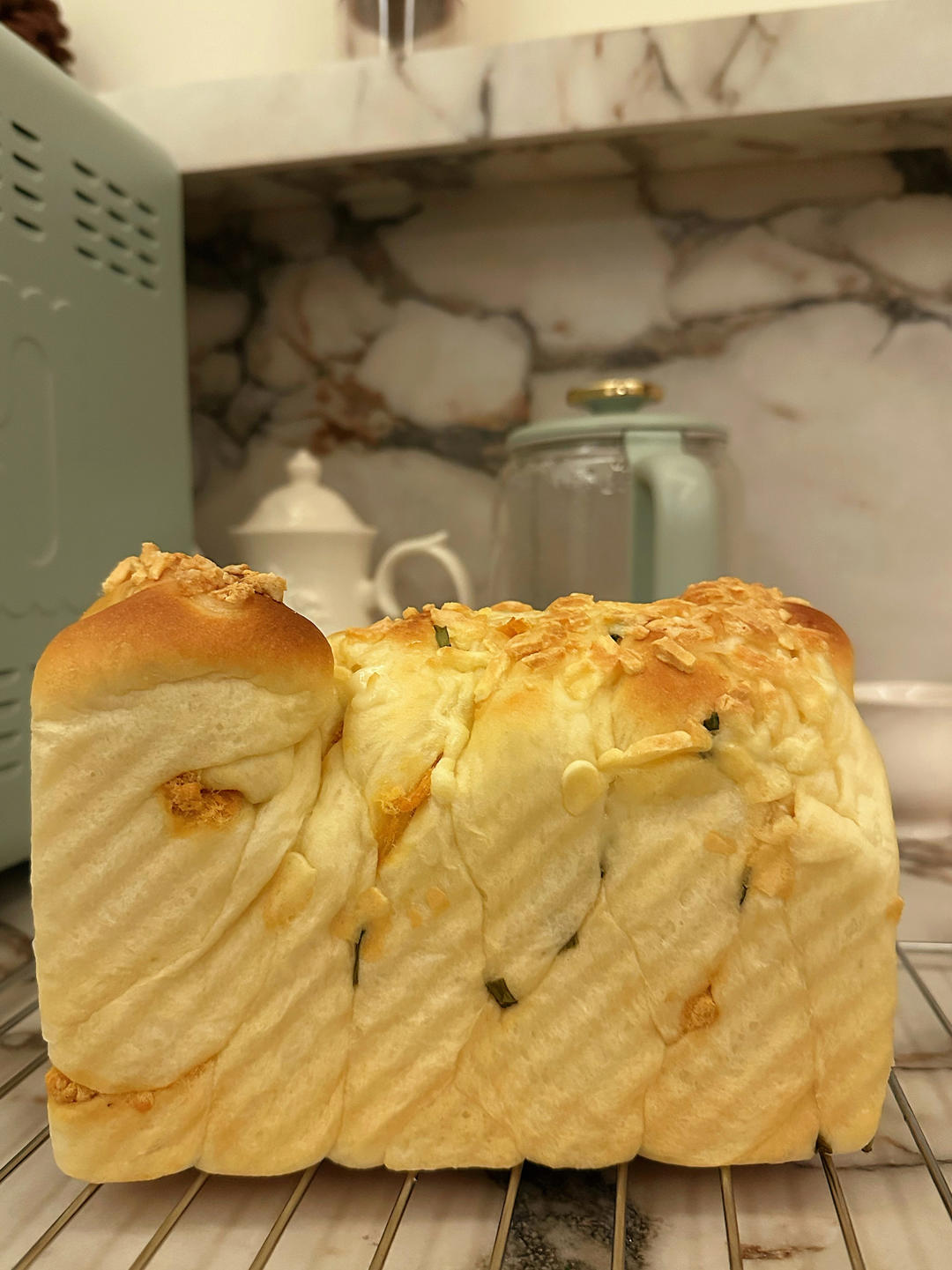 肉松吐司【超多料香爆马苏里拉】