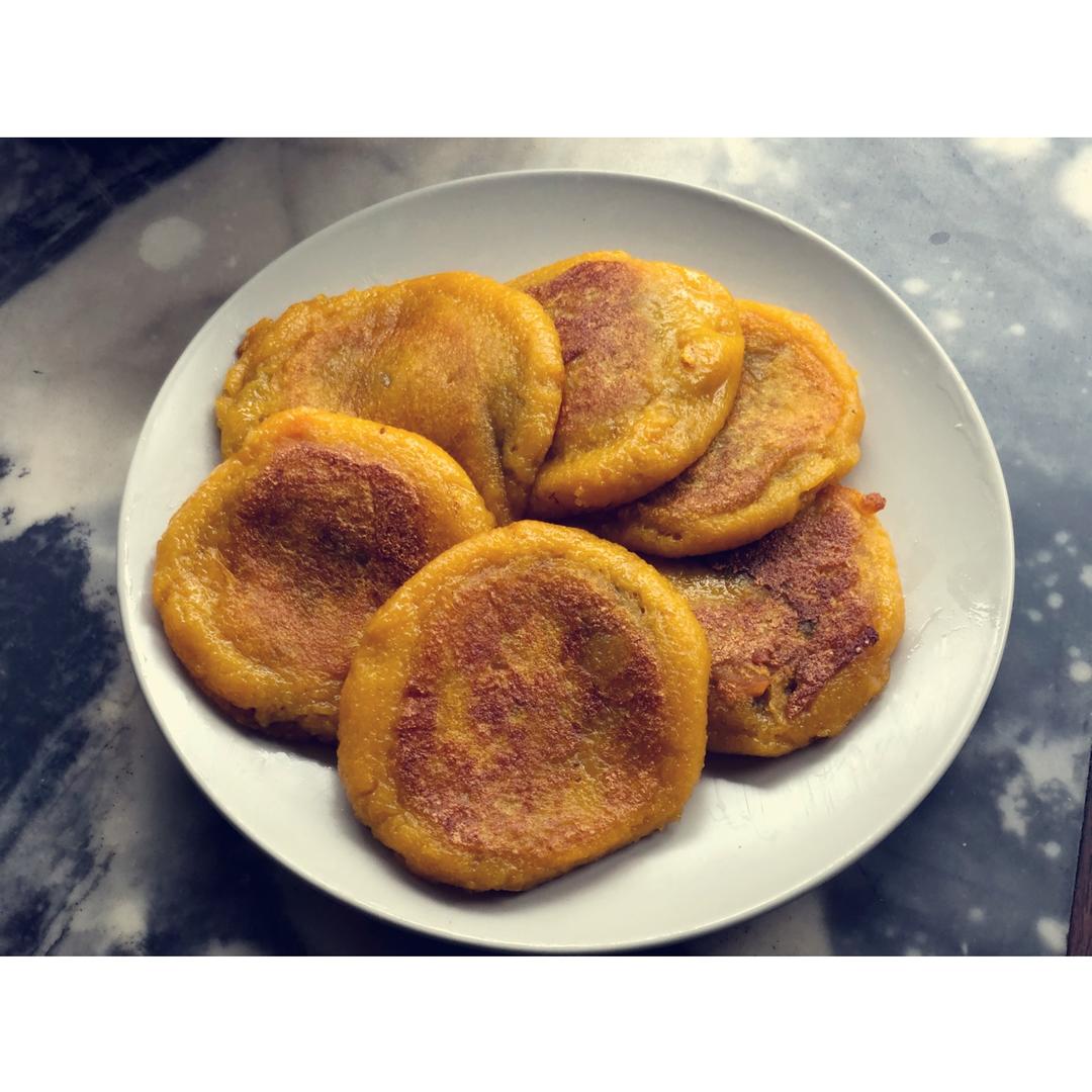 糯米南瓜饼