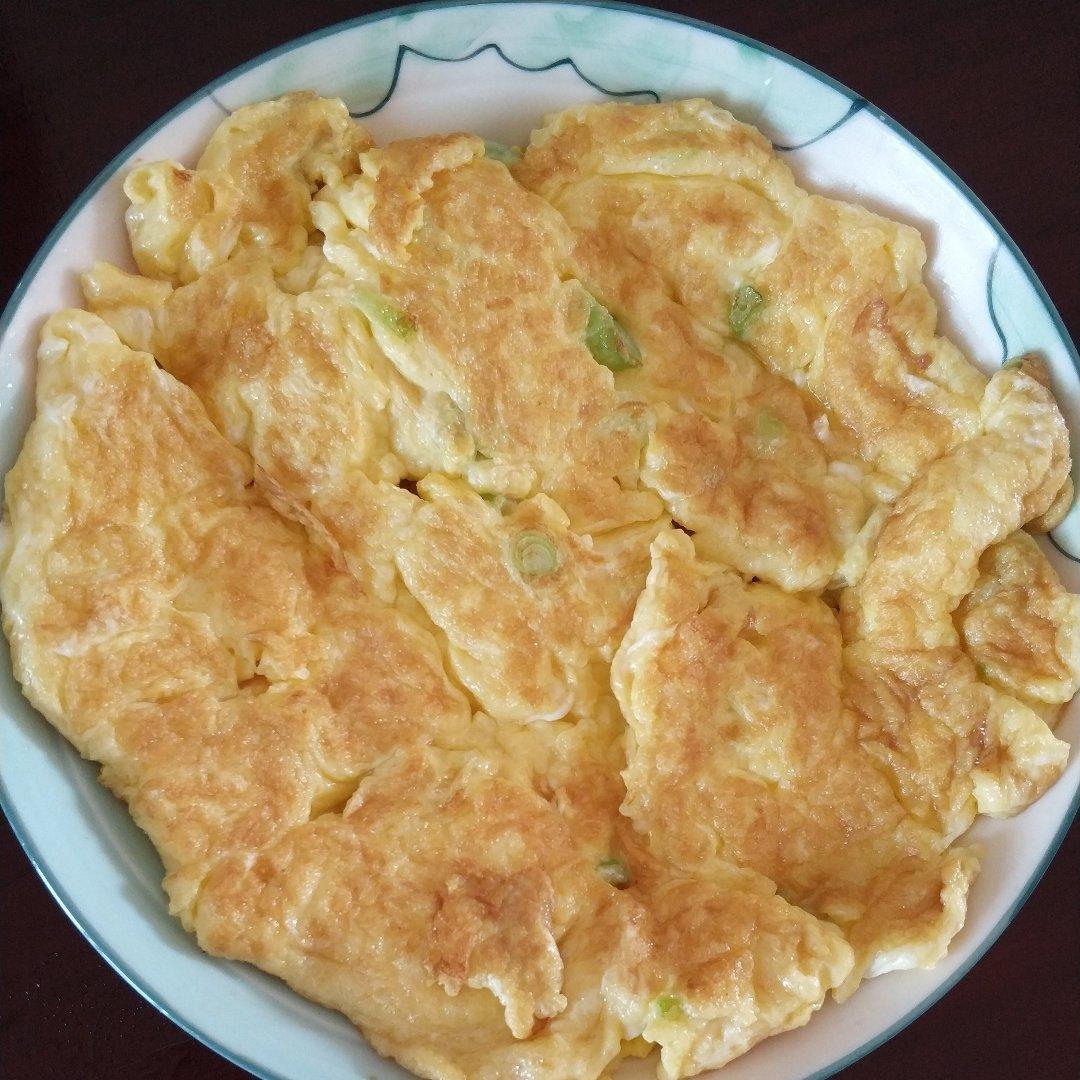 大葱摊鸡蛋