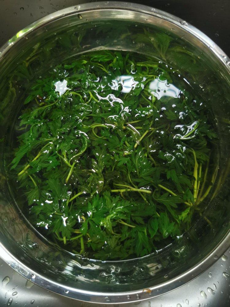 咸蛋黄肉松青团（艾糍）