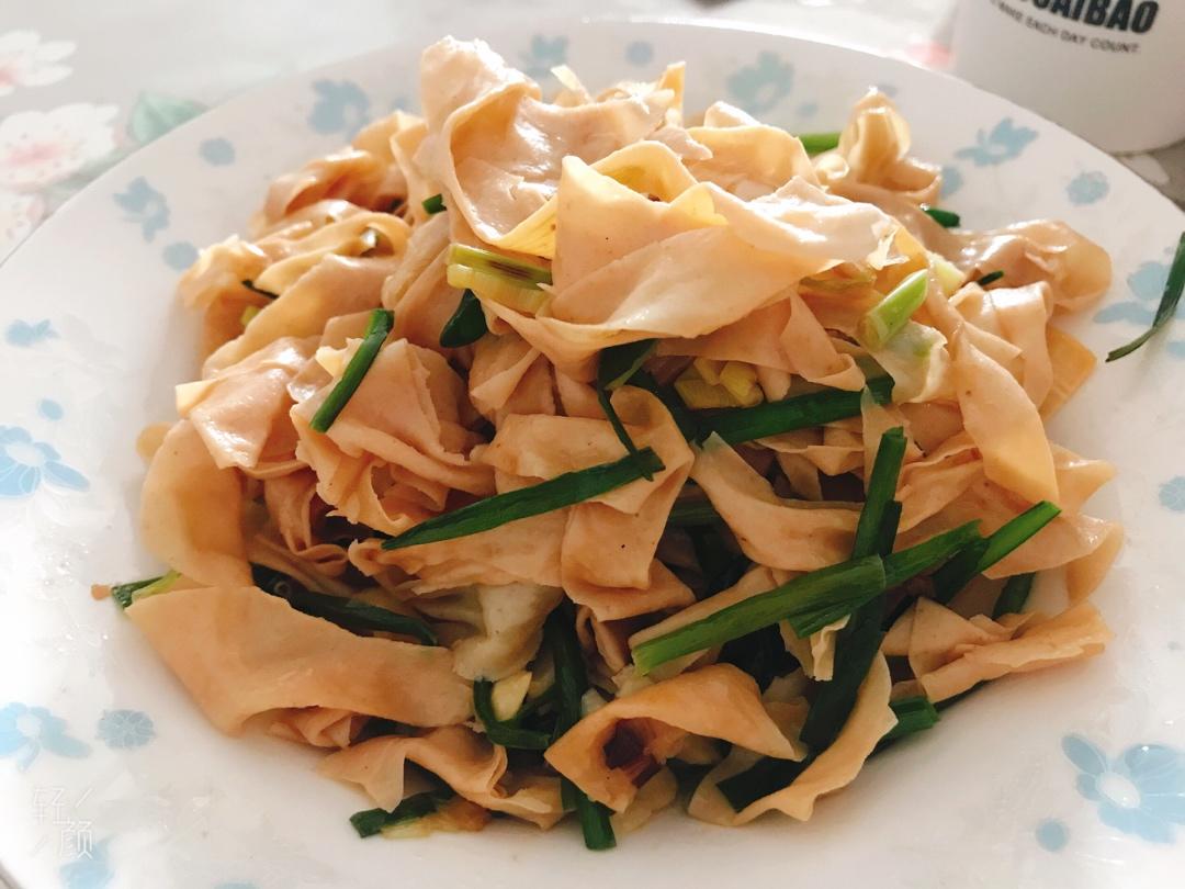 好吃下饭的炒豆皮