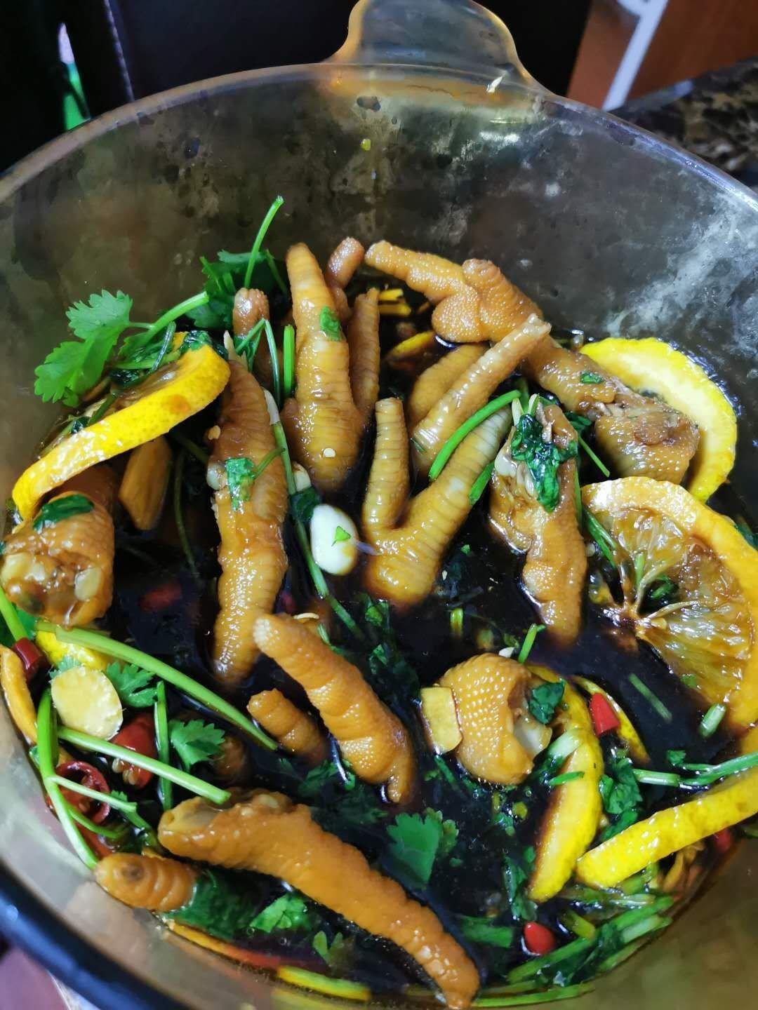 柠檬酸辣泡鸡爪网红泡鸡爪凤爪