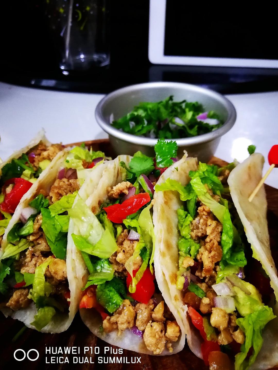 【taco墨西哥卷饼】简单易做的墨西哥卷饼软皮taco家庭版