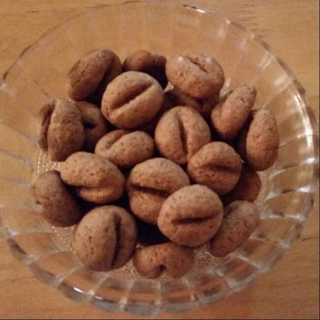 咖啡豆豆饼干