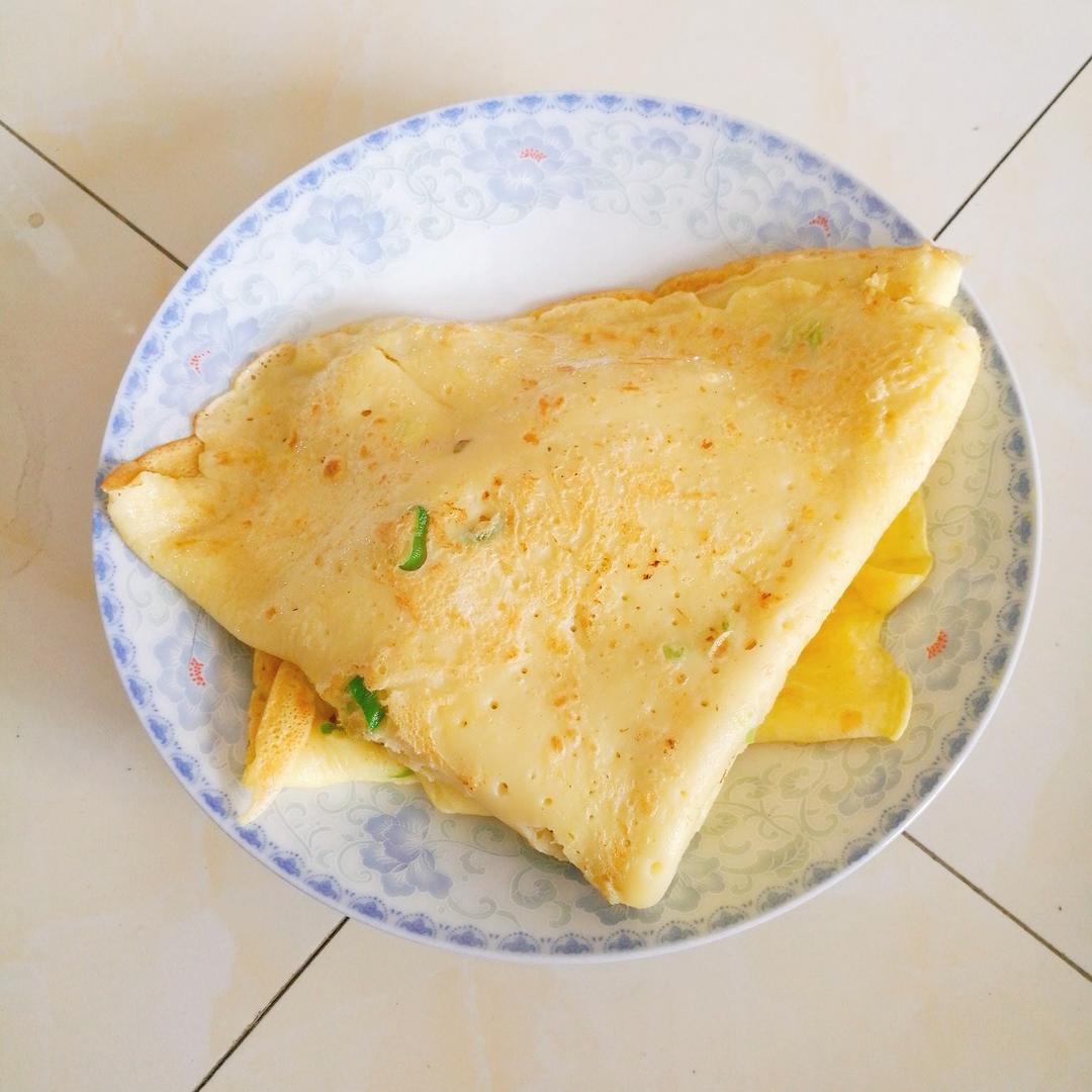 香葱鸡蛋饼
