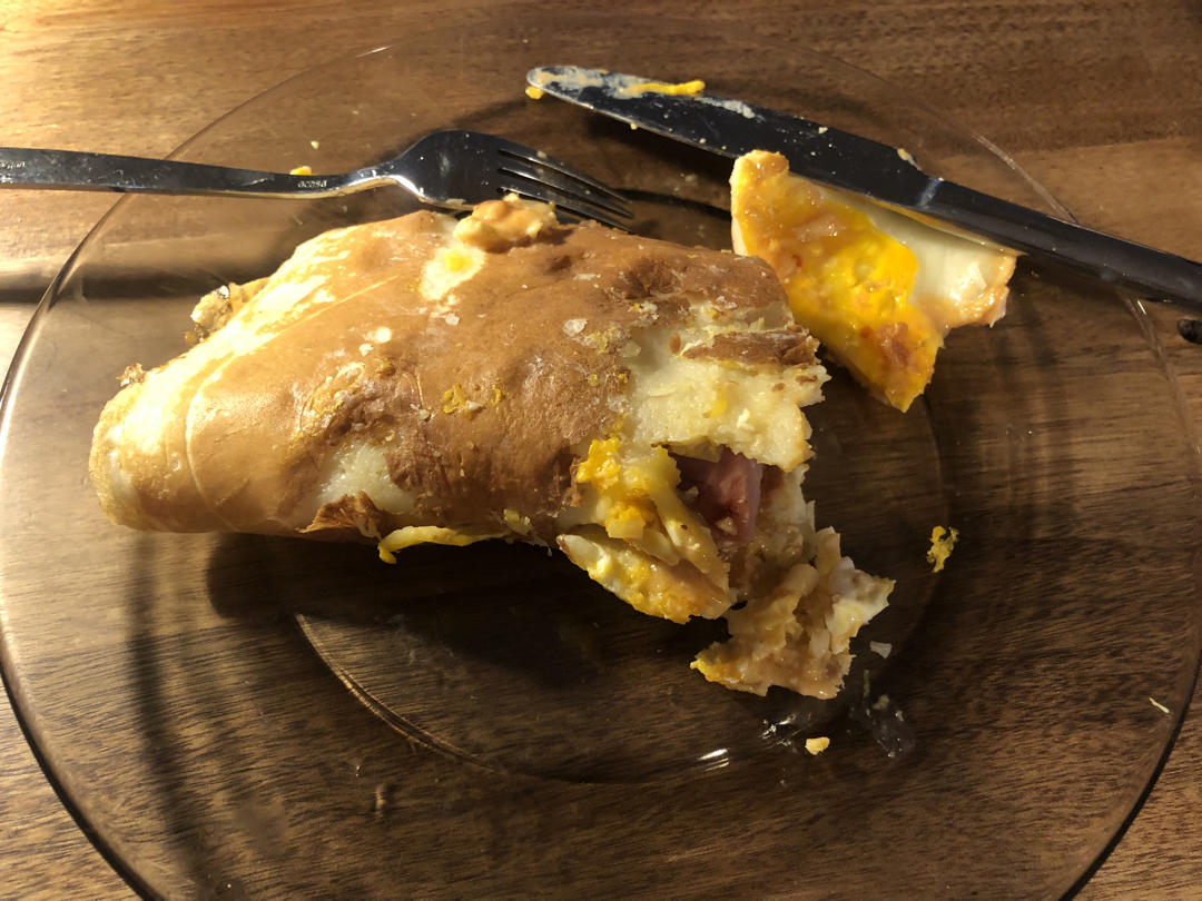 【完美早餐】三分钟 快手蛋饼【无和面 无揉面】