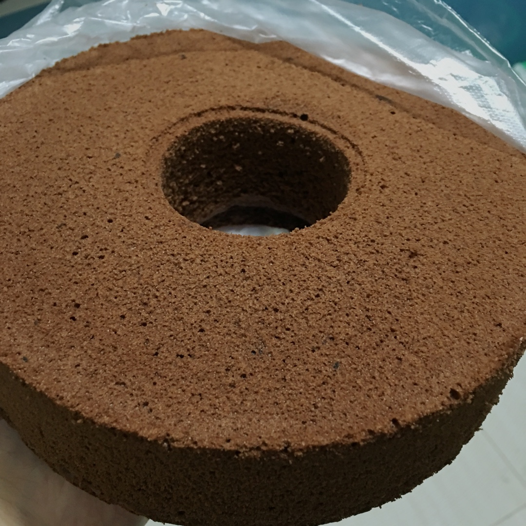 不消泡的巧克力戚风