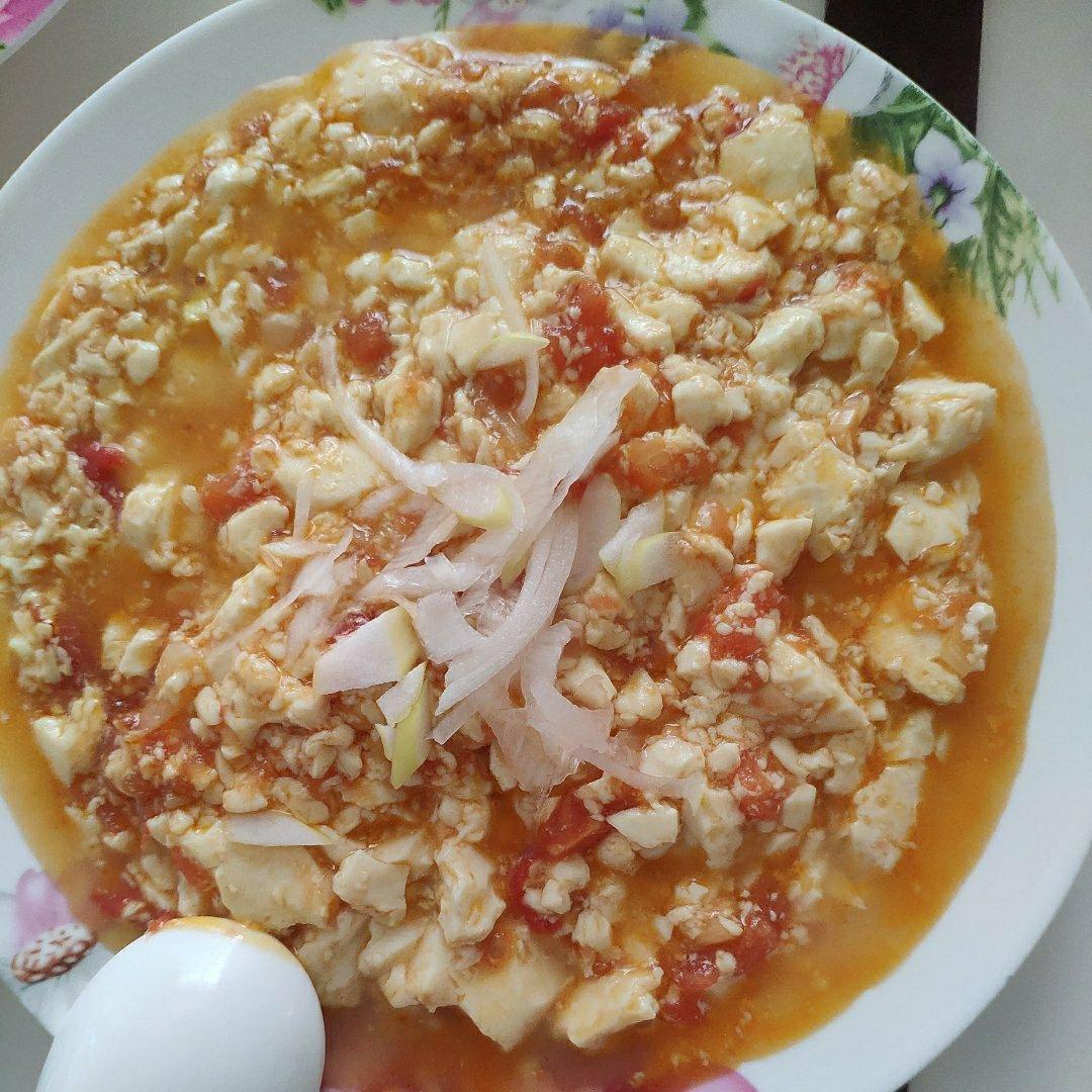 番茄内酯豆腐