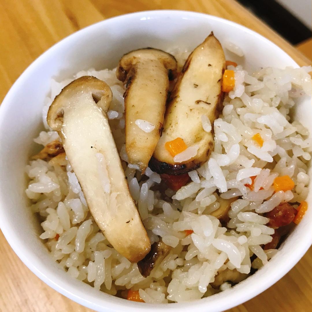 火腿松茸焖饭，媲美米其林餐厅