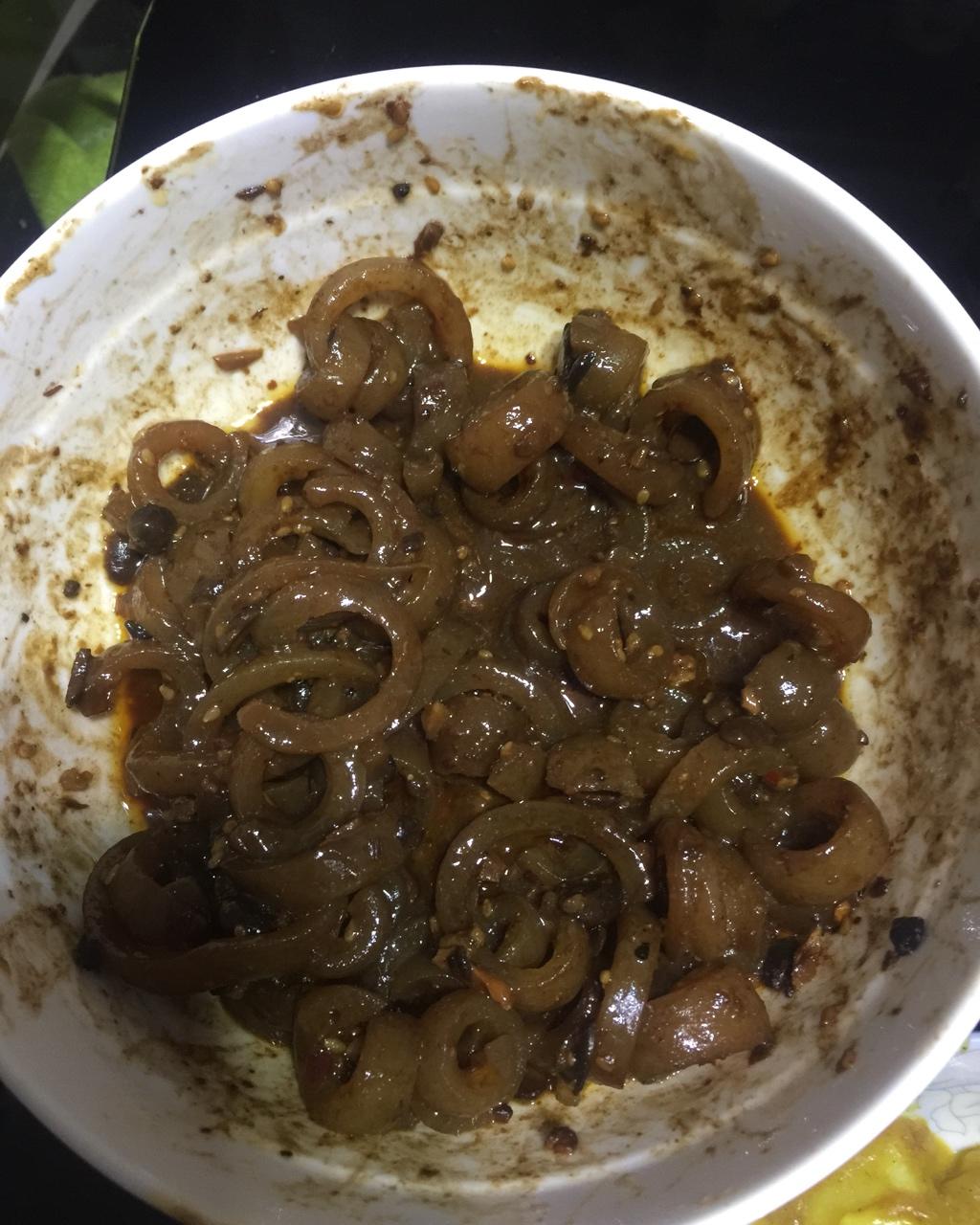 豆豉辣椒蒸肉皮