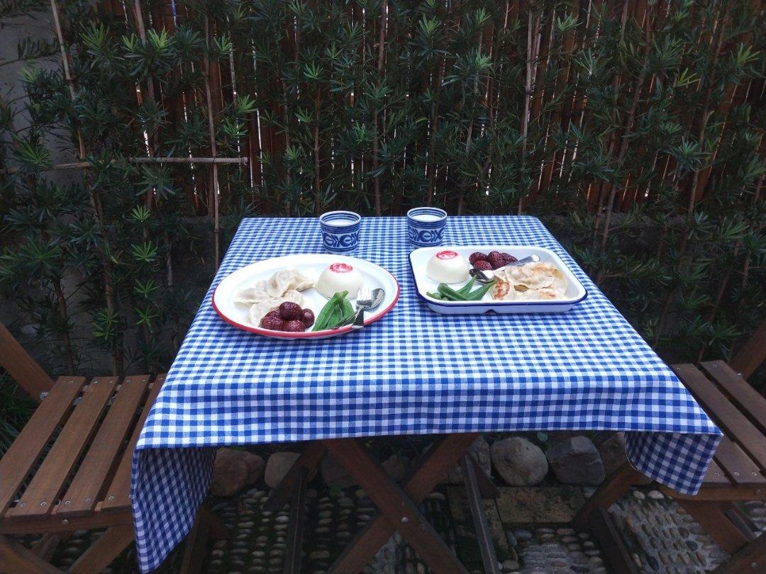 我一直梦想的田园的早餐