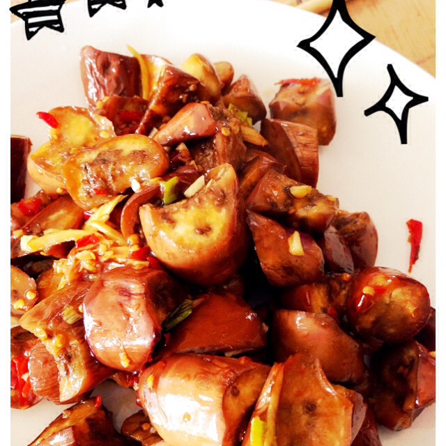 酱烧茄子
