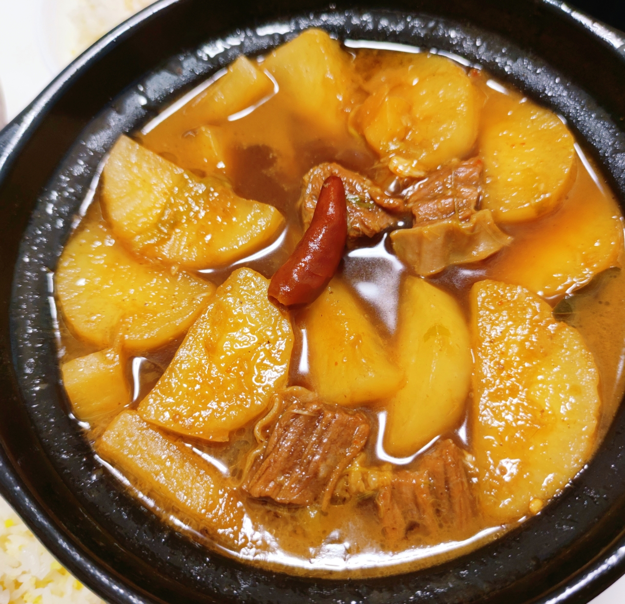 冬日暖胃菜🍲「萝卜炖牛腩」