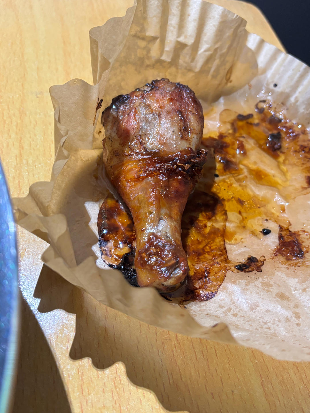 空气炸锅烤鸡腿，鲜嫩多汁