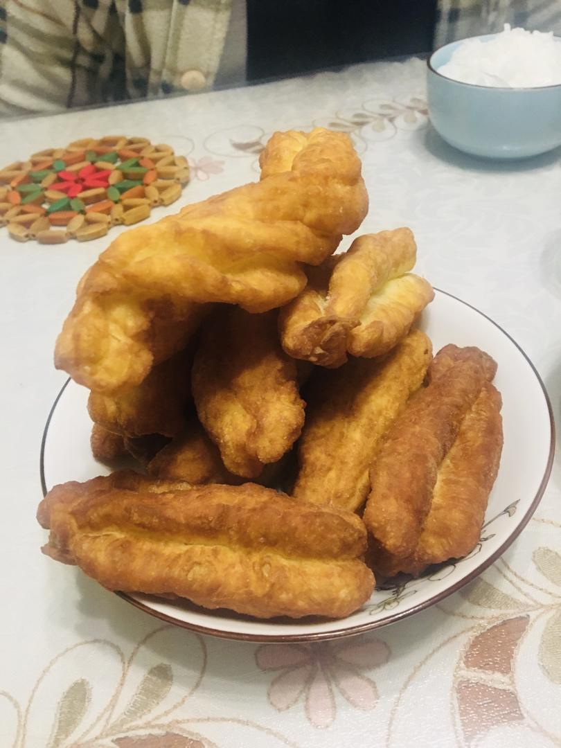 快手早餐～自制油条（酵母版，不含泡打粉、膨松剂）