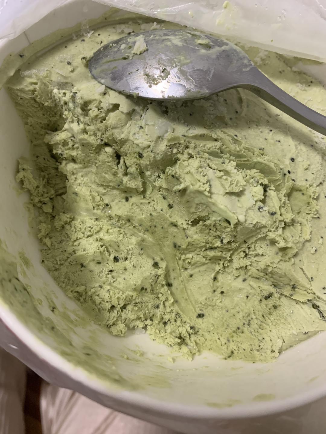 超级简单抹茶冰淇淋