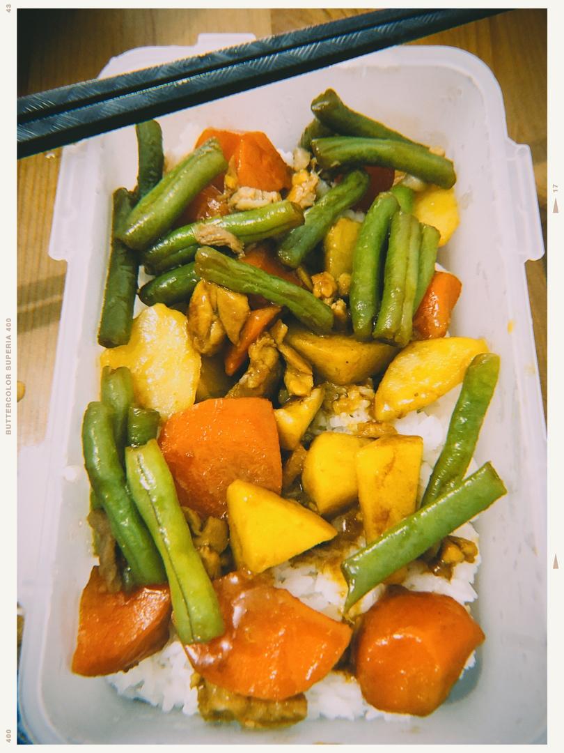 教你做好吃的咖喱鸡腿饭