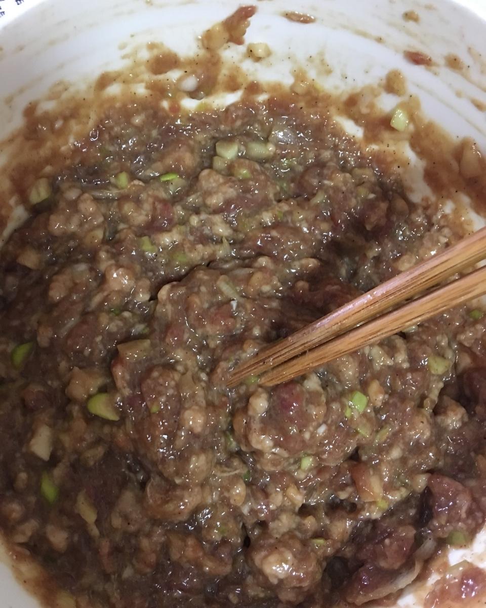 大葱牛肉饺子馅、包子馅