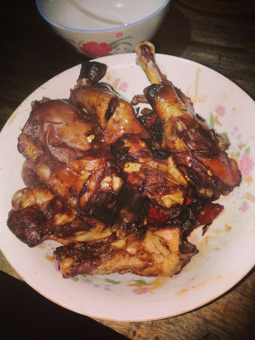 香辣鸡肉