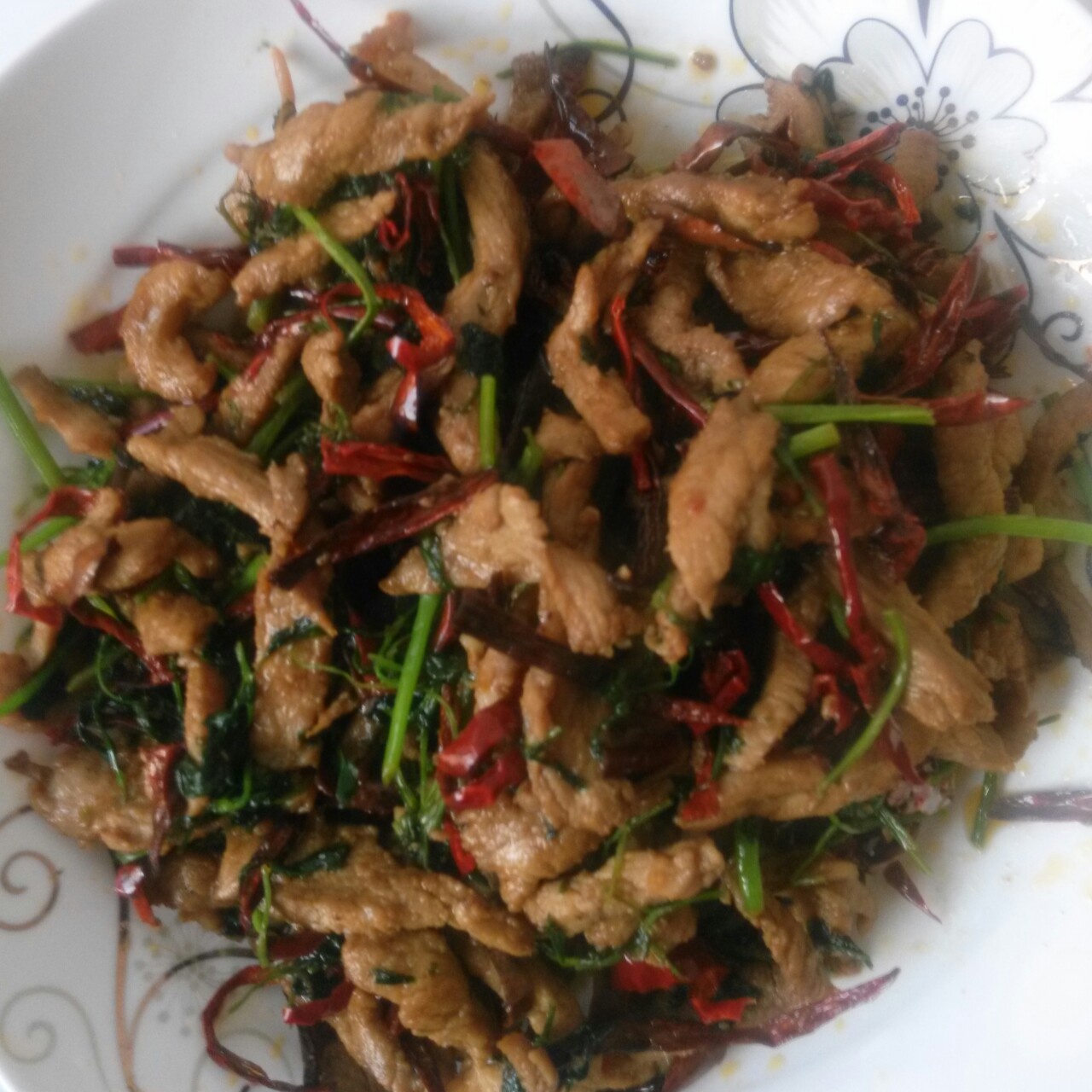 香辣肉丝