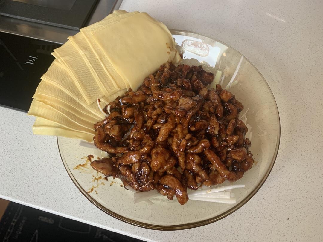 简单版京酱肉丝